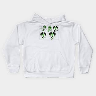 Stages of Ghoste’s Powers Kids Hoodie